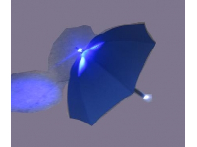 23"  LED light umbrella